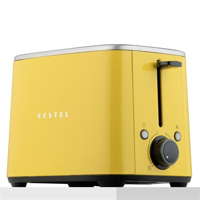 Vestel Retro Ekmek Kızartma Makinesi Sarı