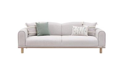 Bellona Boheems Üçlü Koltuk Krem