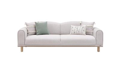 Bellona Boheems Üçlü Koltuk Krem