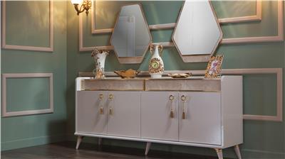 Bellona Monreal Konsol Aynası Fildişi