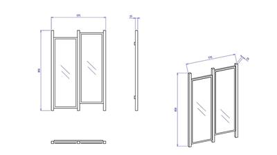 Bellona Valencia Makyaj Aynası Krem