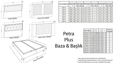 BLLN 150 LİK PETRA PLUS S BAŞLIK VIKA GRİ-GRİ