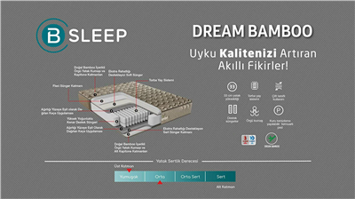 Bellona Dream Bamboo Yatak 160x200