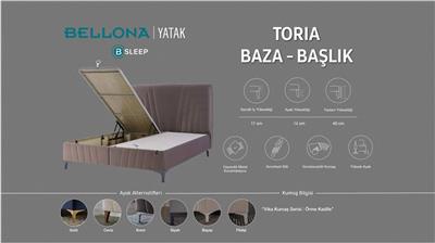 Bellona Toria Baza 160x200 Gri