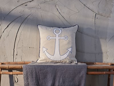 Doqu Ancora Kırlent Kılıfı 50X50