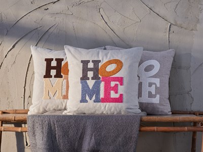 Doqu Home Kırlent Kılıfı 50X50 Beyaz
