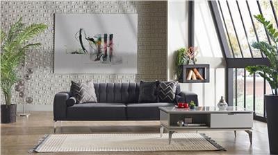 Bellona Loretto Koltuk Takımı 3+3+B+B Antrasit