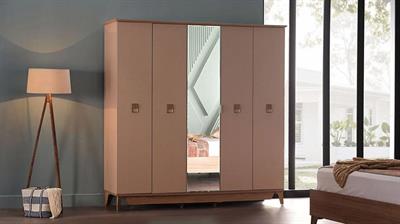 Bellona Alvis 5 Kapılı Gardırop