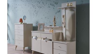 Bellona Marsilya Makyaj Masası Aynalı