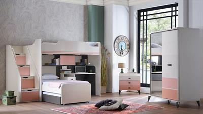 Bellona Menty Şifonyer Koyu Pudra