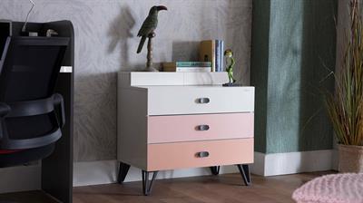 Bellona Menty Şifonyer Koyu Pudra