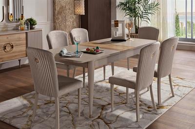 Bellona Sanvito Açılır Yemek Masası Krem