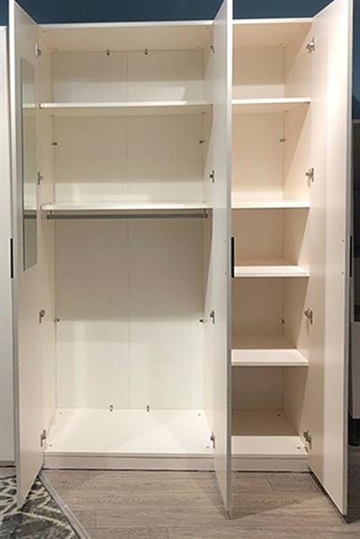 Bellona Smart 3 Kapılı Gardırop Beyaz