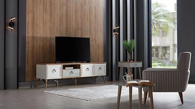 Bellona Valencia TV Sehpası Gri