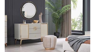 Bellona Valesco Makyaj Masası Gri