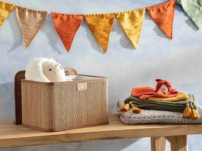 English Home Gina Saklama Kutusu 28X20X18 cm Kahve