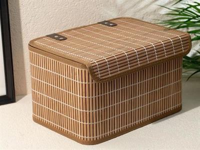 English Home Hardwood Saklama Kutusu 33x23x20 cm Kahve