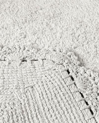 English Home Mia Banyo Paspası Seti 60x90+40x60 Gri