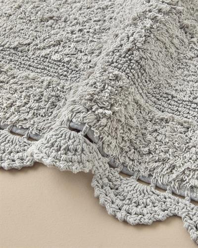 English Home Mia Banyo Paspası Seti 60x90+40x60 Gri