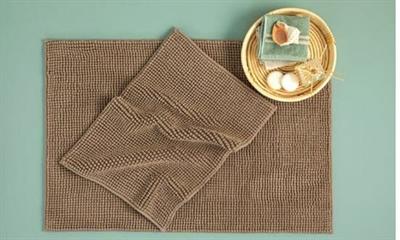 English Home Paige Banyo Paspası Seti 60x90+40x60 Kahve