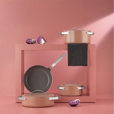 Schafer Moonlight Seramik Tencere Seti 7 prç Rosegold 01