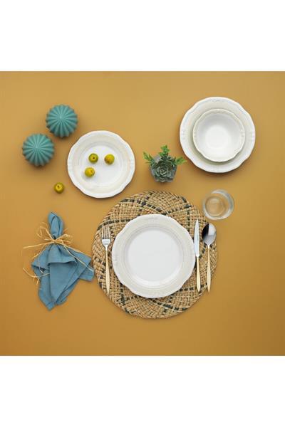 Schafer Nostalgia Yemek Takımı 24 prç Krem