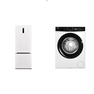 Vestel Büyük Aile Çeyiz Paketi – Geniş Hacimli Buzdolabı ve Çamaşır Makinesi