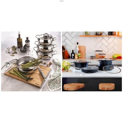 Schafer Premium Pişirme Seti - Cookhaus & Gravita Siyah