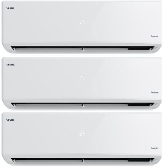 20234993Vestel Flora Doğa Multi Inverter Plus AC 9+9+12 Klima