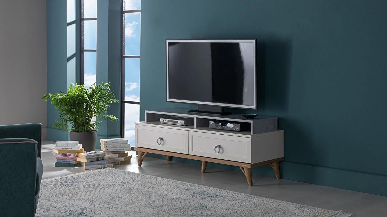 22MVN3001OPNE.Bellona Mavenna TV Sehpası Beyaz