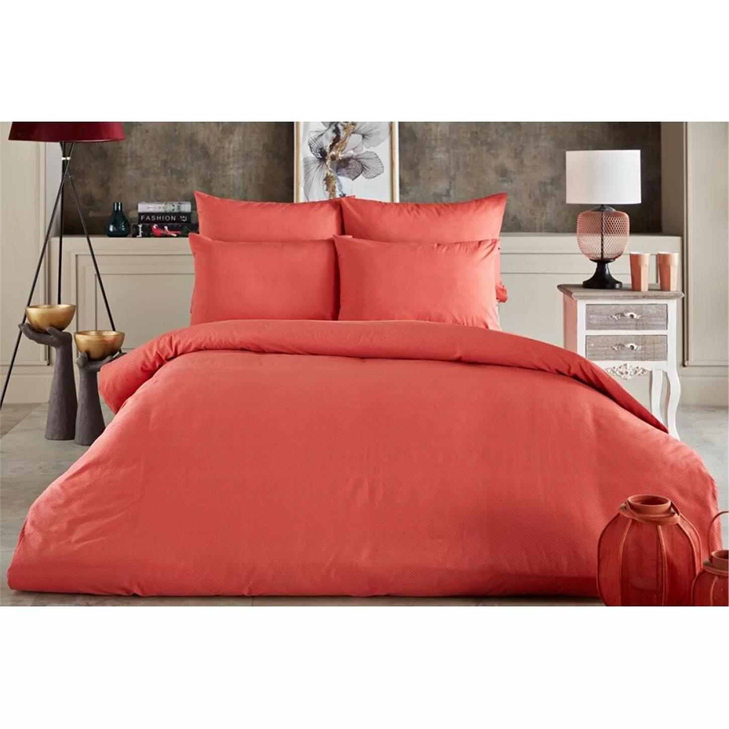 2Q9NTKDREM0010067Doqu Home Dreamlife Tek Kişilik Nevresim Takımı Turuncu