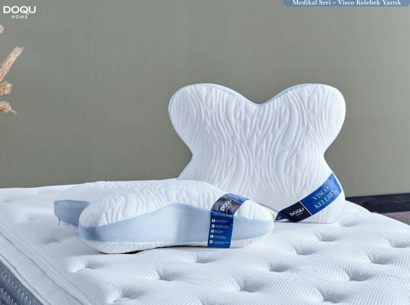 Doqu Home Vısco Kelebek Yastık 50x70