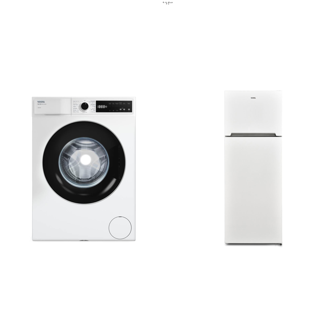 KRM-00006Vestel Aile Konforu Seti – 2’li Beyaz Eşya Paketi