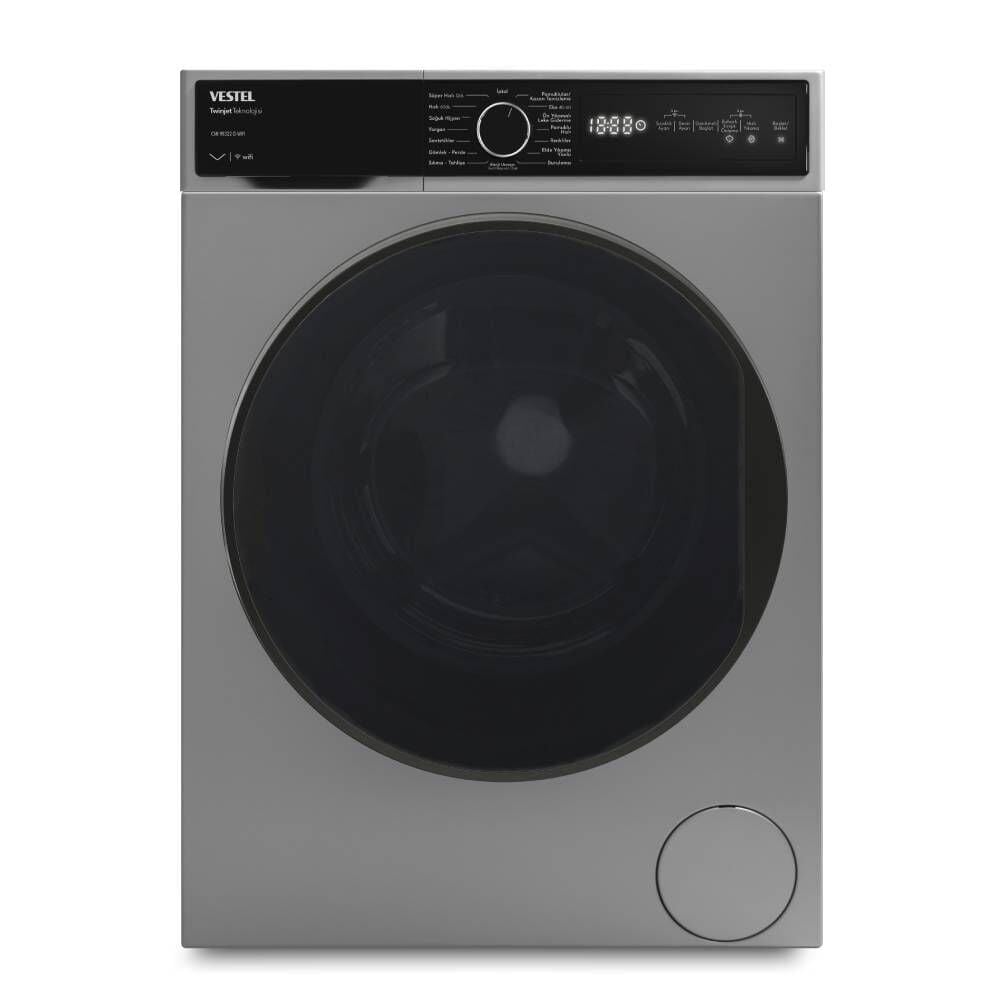 Vestel 9 kg CMI 98322 G WiFi 1200 Devir Çamaşır Makinesi