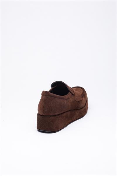 Kahve Süet Loafer