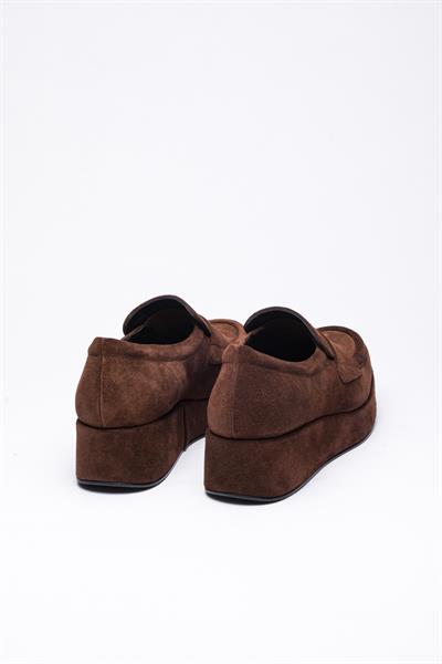 Kahve Süet Loafer