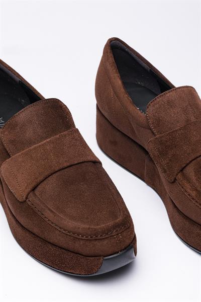 Kahve Süet Loafer