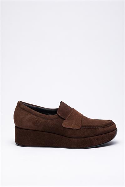 Kahve Süet Loafer