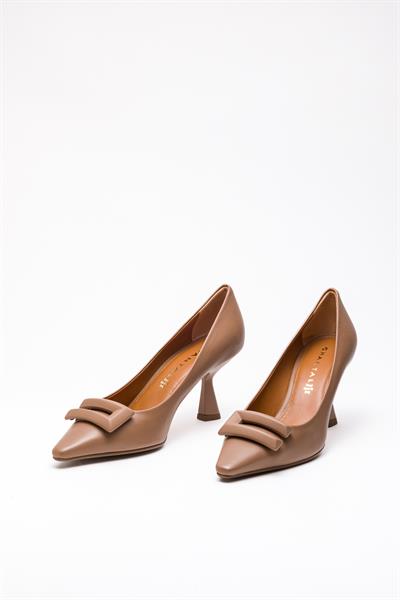 Camel Topuklu Ayakkabı
