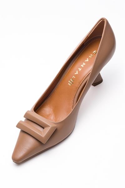 Camel Topuklu Ayakkabı