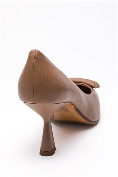 Camel Topuklu Ayakkabı