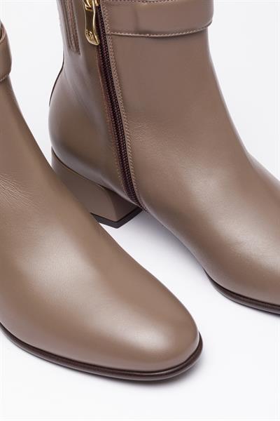 Vizon Rengi Topuklu Bot