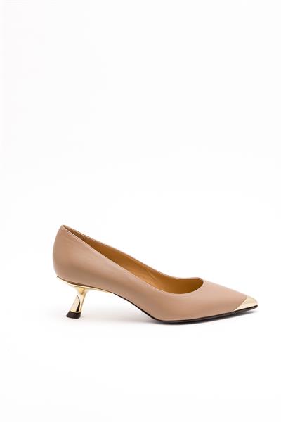 Camel Topuklu Stiletto