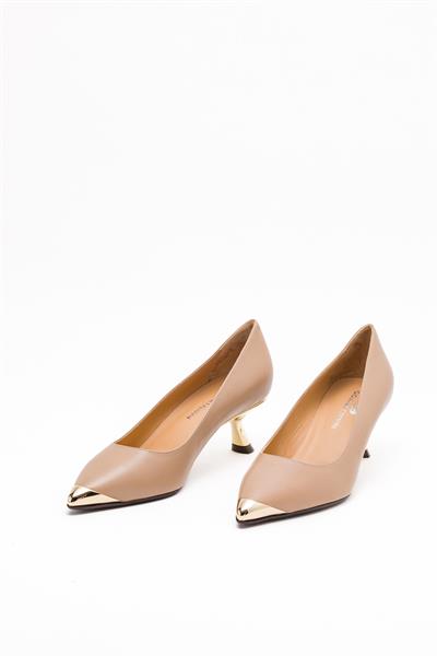 Camel Topuklu Stiletto