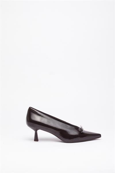 Kahve Stiletto Ayakkabı
