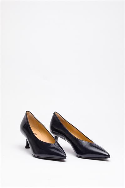 Lacivert Rugan Stiletto