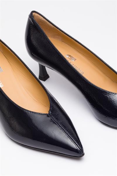 Lacivert Rugan Stiletto