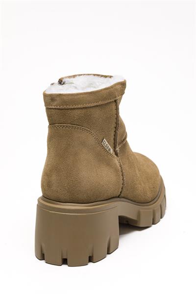 Camel Kürklü Topuklu Bot