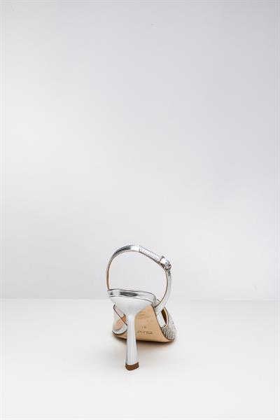 Lame Kristal Topuklu Ayakkabı