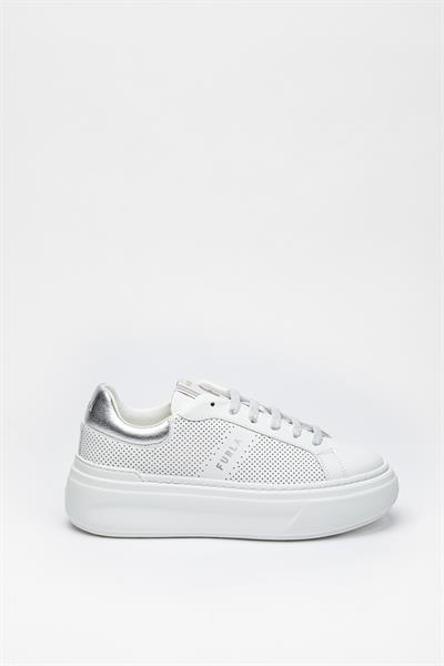 Beyaz Renki Deri Sneaker